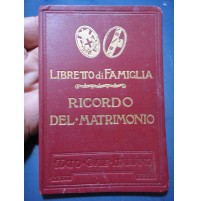 LIBRETTO DI FAMIGLIA RICORDO DEL MATRIMONIO - NUOVO DA COMPILARE - C8-1008
